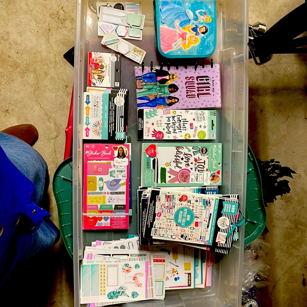 Bulk Happy Planner Stickers and Cover